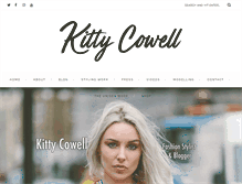 Tablet Screenshot of kittycowell.com